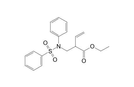 Ethyl 2-((Phenyl(phenylsulfonyl)amino)methyl)but-3-enoate