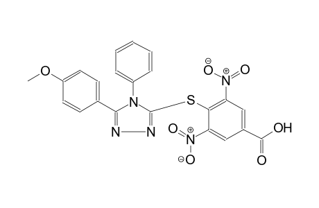benzoic acid, 4-[[5-(4-methoxyphenyl)-4-phenyl-4H-1,2,4-triazol-3-yl]thio]-3,5-dinitro-