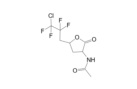 4-(3-Chloro-2,2,3,3-tetrafluoro-propyl)-2-acetylamino-4-butyrolactone