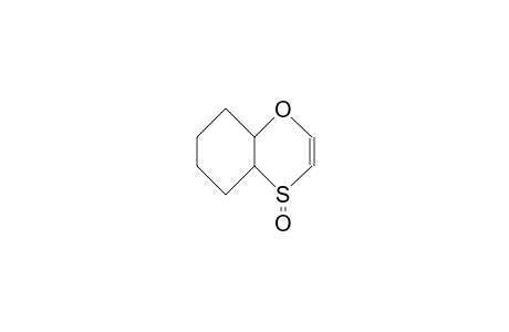 trans-4a,5,6,7,8,8a-Hexahydro-1,4-benzoxathiin 4-oxide