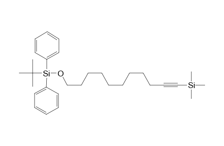 11-[(t-Butyldiphenylsilyl)oxy]-1-[(trimethylsilyl)-undec-1-yne