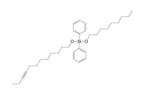 Silane, diphenyl(dodec-9-yn-1-yloxy)nonyloxy-