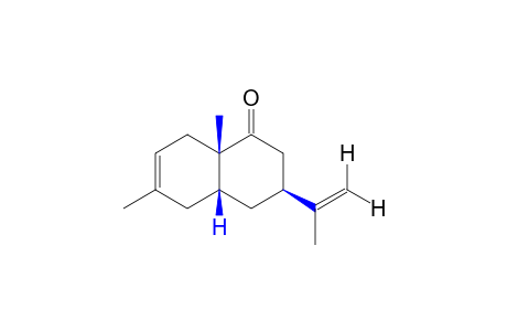 6,8abeta-dimethyl-3,4,4abeta,5,8,8aalpha--3beta-isopropenyl-1(2H)-naphthalenone