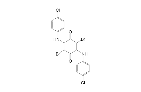 2,5-BIS(p-CHLOROANILINO)-3,6-DIBROMO-p-BENZOQUINONE