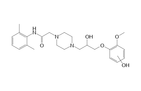 Ranolazine-M (HO-aryl- ) isomer 1 MS2