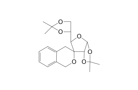 Spiro[1,2:5,6-Di-O-isopropylidenr-.alpha.,D-allofuranose-3,3'-dihydroisobenzopyran]