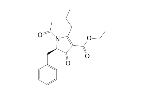 N-ACETYL-5S-BENZYL-3-ETHOXYCARBONYL-2-PROPYLPYRROLIDIN-4-ONE