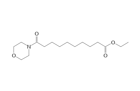 4-morpholinedecanoic acid, iota-oxo-, ethyl ester