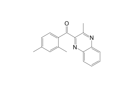 (2,4-dimethylphenyl)-(3-methyl-2-quinoxalinyl)methanone