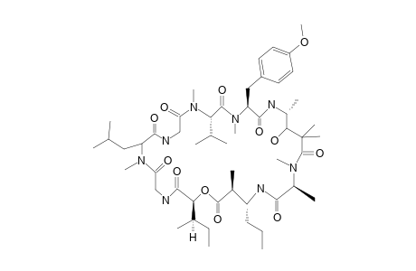 DIHYDRO-LYNGBYASTATIN-3;MAJOR-REDUCTION-PRODUCT