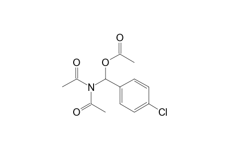 Acetamide, N-acetyl-N-[(acetyloxy)(4-chlorophenyl)methyl]-