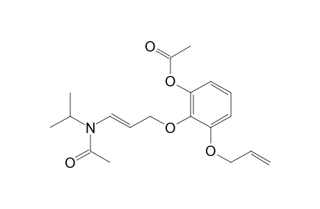 1-(2-propenoxy)-2-(3-(N-acetyl-N-isopropyl-amino)-2-propenoxy)-3-acetoxy-benzene