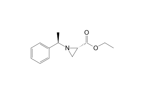 Ethyl (2S,1'R)-1-(1'-phenylethyl)aziridine-2-carboxylate