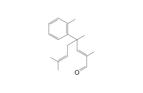 (E)-2,4,7-trimethyl-4-(o-tolyl)oct-2,6-dienal