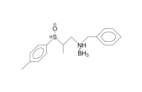 (N-Benzyl-2-<P-tolylsulfinyl>-propylamine)-borane complex