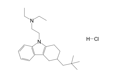 9-[2'-(N,N-Diethylamino)ethyl]-3-neopentyl-1,2,3,4-tetrahydrocarbazole - hydrochloride