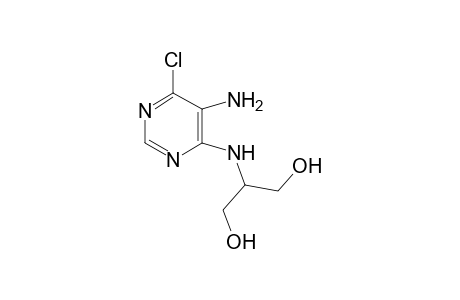 2-[(5-amino-6-chloro-4-pyrimidinyl)amino]-1,3-propanediol