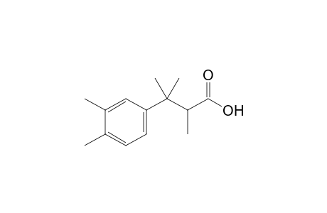 (+-)-2,3-Dimethyl-3-(3,4-dimethylphenyl)butanoic acid