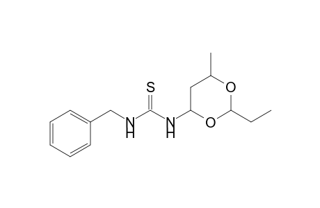 2-Ethyl-6-methyl-4-(N'-benzylthioureido)-1,3-dioxane