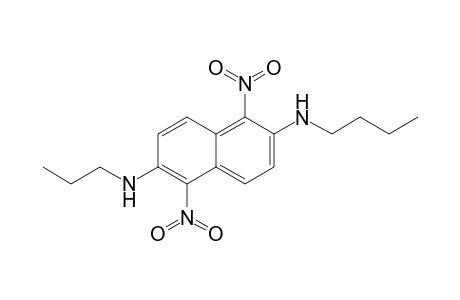 N-Butyl-N'-propyl-1,5-dinitronaphthalen-2,6-diamine