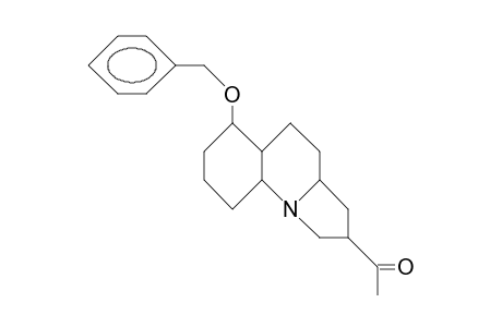 3'-Acetyl-5-benzyloxy-perhydro-pyrrolo(1,2-A)quinoline
