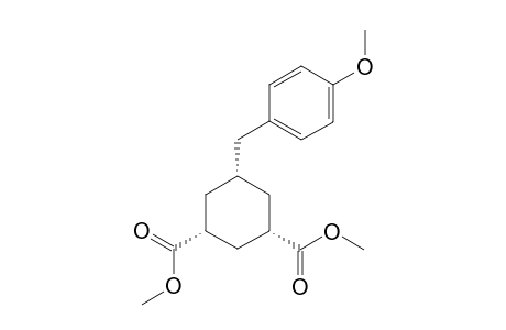 (1S,3R,5R)-5-(4-Methoxybenzyl)-1,3-bis(methoxycarbonyl)cyclohexane