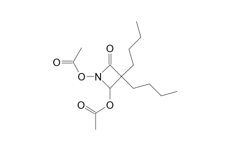 1,4-BIS-(ACETYLOXY)-3,3-DIBUTYL-2-AZETIDINONE