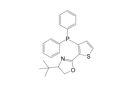 4-tert-Butyl-2-[3-(diphenylphosphino)-2-thienyl]-4,5-dihydro-1,3-oxazole