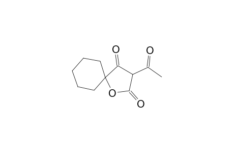 1-Oxaspiro[4.5]decane-2,4-dione, 3-acetyl-