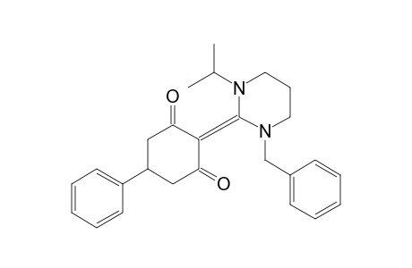 1-Benzyl-3-isopropyl-2-(2,6-dioxo-4-phenylcyclohexylidene)hexahydropyrimidine