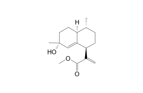 2,5-Dimethyl-8-[1-(methoxycarbonyl)ethenyl]octahydronaphthalene-2-.alpha.-ol