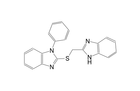 2-[(1H-Benzimidazol-2-ylmethyl)sulfanyl]-1-phenyl-1H-benzimidazole