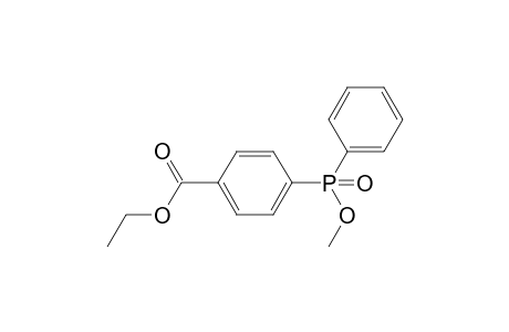 Ethyl 4-(methoxy(phenyl)phosphoryl)benzoate