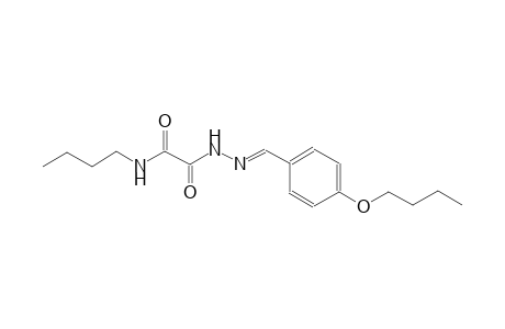 acetic acid, (butylamino)oxo-, 2-[(E)-(4-butoxyphenyl)methylidene]hydrazide