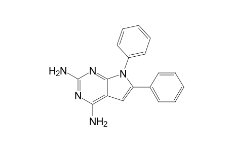 6,7-Diphenyl-7H-pyrrolo[2,3-d]pyrimidine-2,4-diamine
