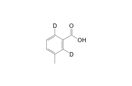 3-Methylbenzoic-2,6-d2 acid