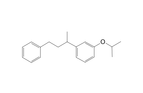 (rac)-1-Isopropoxy-3-(4-phenylbutan-2-yl)-benzene