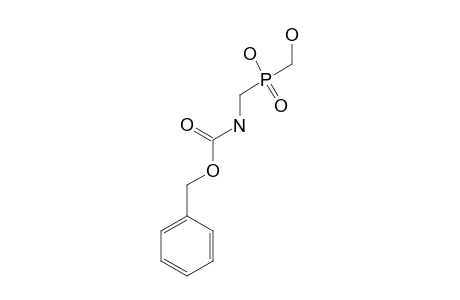 N-BENZOYLOXYCARBONYLAMINOMETHYL-(HYDROXYMETHYL)_PHOSPHINIC_ACID