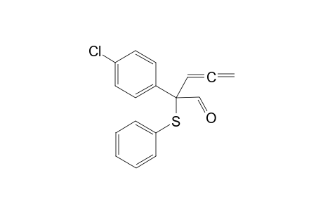 2-(4-Cholorophenyl)-2-(phenylthio)penta-3,4-dienal