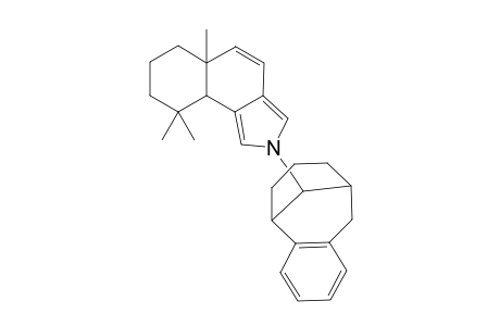 (+)-5,5,8a-trimethyl-4a,5,6,7,8,8a-hexahydro-N-{5',6',7',8',9',10'-hexahydro-5',9'-methanobenzocycloocten-11'-yl}pyrrolo[3,4-a]naphthalene