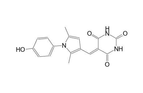 5-{[1-(4-hydroxyphenyl)-2,5-dimethyl-1H-pyrrol-3-yl]methylene}-2,4,6(1H,3H,5H)-pyrimidinetrione