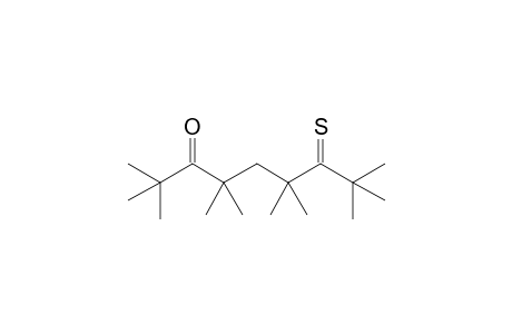 2,2,4,4,6,6,8,8-octamethylnonane-3-one-7-thione