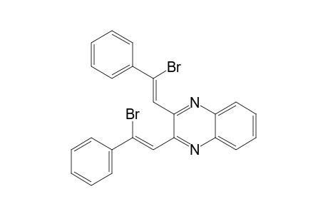 2,3-Bis((Z)-2-bromo-2-phenylvinyl)quinoxaline