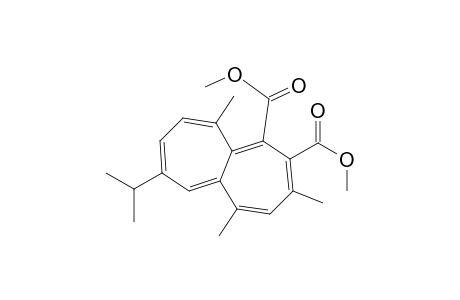 Dimethyl 7-isopropyl-3,5,10-trimethylheptalene-1,2-dicarboxylate