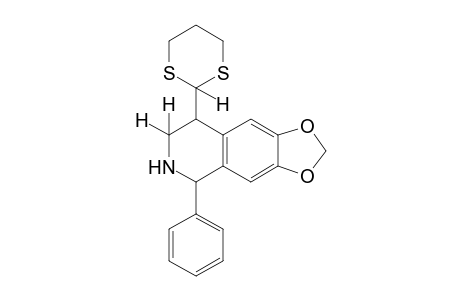 8-(m-dithian-2-yl)-5-phenyl-5,6,7,8-tetrahydro-1,3-dioxolo[4,5-g]isoquinoline
