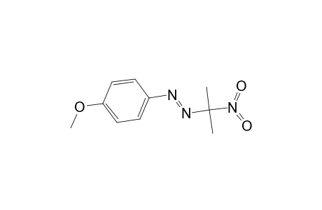 (E)-1-(4-Methoxyphenyl)-2-(1-methyl-1-nitroethyl)diazene