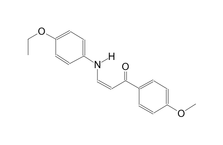 2-propen-1-one, 3-[(4-ethoxyphenyl)amino]-1-(4-methoxyphenyl)-, (2Z)-