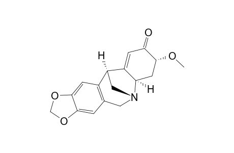 (6S,6aR,8R,11S)-8-methoxy-6a,7,8,11-tetrahydro-6,11-methano[1,3]dioxolo[4',5':4,5]benzo[1,2-e]benzo[b]azepin-9(5H)-one