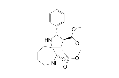 1,7-Diazaspiro[4.6]undecane-3,4-dicarboxylic acid, 6-oxo-2-phenyl-, dimethyl ester, (2.alpha.,3.beta.,4.alpha.,5.alpha.)-(.+-.)-