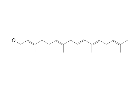 (2E,6E,9E,11E)-3,7,11,15-tetramethylhexadeca-2,6,9,11,14-pentaen-1-ol